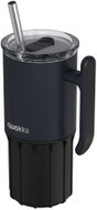 Quokka Umi s brčkem 720 ml, černý - Thermal Mug