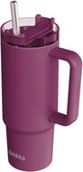 Quokka Stream s brčkem 950 ml, Burgundy - Thermal Mug