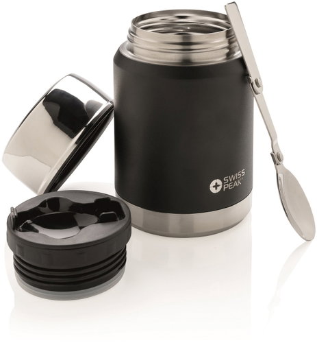 Swiss Peak Cestovní termonádoba na oběd, 500 ml, černá - Insulated Food Jar - Main image