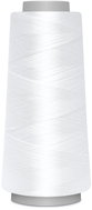 Gütermann Overlocková nit 100% PES 2500 m, bílá - Sewing Thread