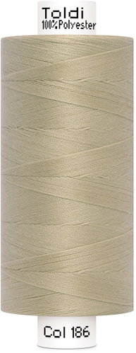 Gütermann Šicí nit Toldi 100 % PES 1000 m, béžová - Sewing Thread - Main image
