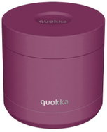 Quokka Nerezová dóza na jídlo Burgundy - Storage Jar