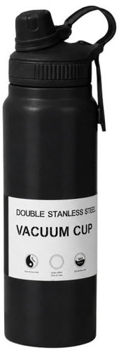 Verk 07388 Termoláhev s držákem 700 ml, černá - Drinking Bottle - Main image