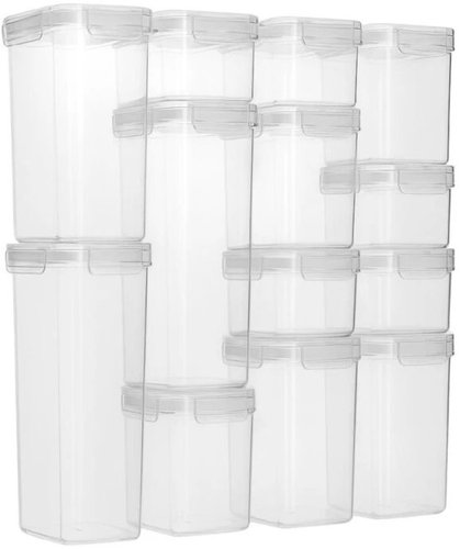 Pronett XJ5903 Food Storage Container Set, 15 pcs - Food Container Set - Main image