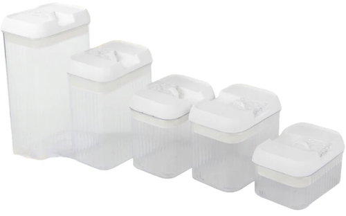 Verk 07399 Food Storage Container Set, 5 pcs - Food Container Set - Main image