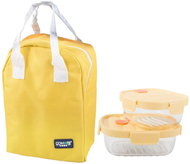 Verk 07394 Termotaška s dózami na jídlo, 950 ml a 650 ml, žlutá - Kit
