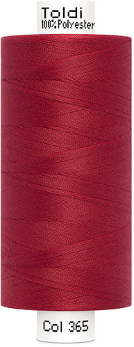 Gütermann Šicí nit Toldi 100 % PES 1000 m, červená - Sewing Thread - Main image