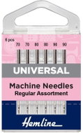 Hemline Jehly do šicího stroje univerzální vel. 70 - 90, 6 ks - Sewing Machine Needles