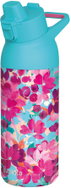 Quokka Nerezová sportovní láhev s pítkem Tide, 700 ml,  floral jumble - Drinking Bottle