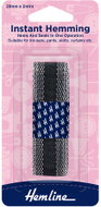 Hemline Páska zažehlovací pro zkrácení oblečení bez šití, černá - Sewing Machine Accessory