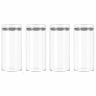 Classbach VD 4028 set 4 sklenných dóz na potraviny 1,3 l - Food Container Set