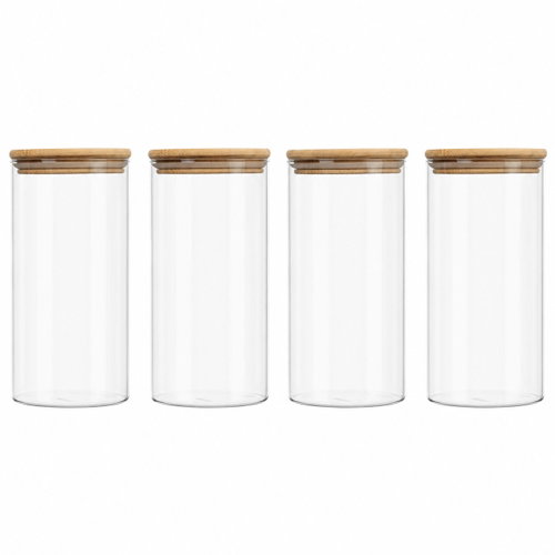 Classbach VD 4026 set 4 skleněných dóz 1,5 l - Food Container Set - Main image