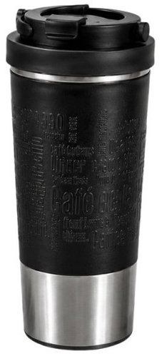 Verk 07549 Termohrnek s přísavkou proti převržení 500 ml, černý - Thermal Mug - Main image