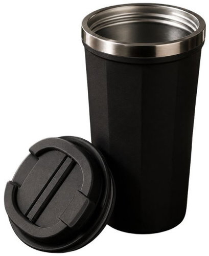 Verk 07547 Termohrnek s přísavkou proti převržení 380 ml, černý - Thermal Mug - Main image