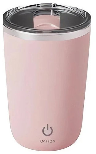 Verk 07375 Samomíchací šálek na kávu 350 ml, růžový - Thermal Mug - Main image