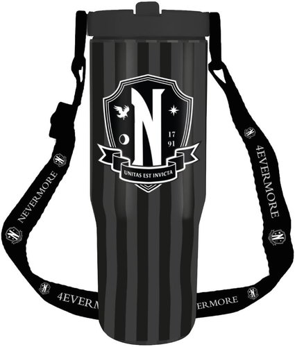 Wednesday: Nevermore Academy - Travel Thermal Mug - Thermal Mug - Main image