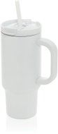 XD Design Nerezový termohrnek s brčkem 480 ml, bílý - Thermal Mug