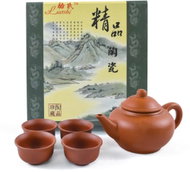 Empt Tradiční terakotová čajová sada v dárkovém balení - pro 4 osoby - Tea Set