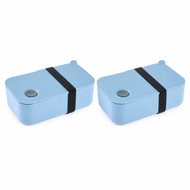 KEEEPER Luna Snack Box 0.9L, Blue, 2 Pcs - Food Container Set