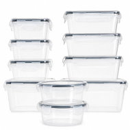 RealG RC-K-805 Plastic Food Container Set, 12 Pcs - Food Container Set