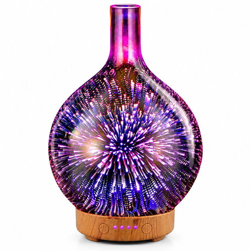 Verk 24639 3D RGB Humidifier and Aroma Diffuser, 7 LEDs, 120 ml - Air Humidifier - Main image