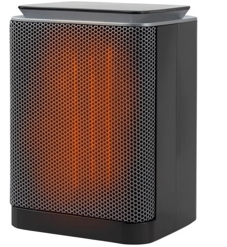 Kaminer 26374 Elektrický ohřívač LUMNI, 1500 W, černý - Electric Heater - Main image
