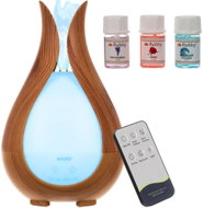 Ruhhy Ultrazvukový aroma difuzér a zvlhčovač vzduchu 3 v 1 s LED podsvícením, 200 ml - Aroma Diffuser 