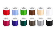 Gütermann Ora Sada šicích nití 12 ks × 150 m, sváteční mix barev, v plechové dóze - Sewing Thread
