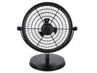 Verk 16043 Stolní USB ventilátor 4 W, 22 cm, černý - Fan