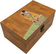 Empt Luxusní čajová krabička s motivem Gustav Klimt, 25 × 16 × 11 cm - Tea Storage Box
