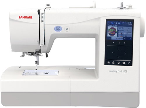 Janome MC100E - Embroidery machine - Main image