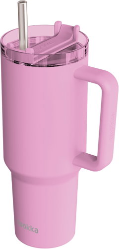 Quokka Stream s brčkem 1200 ml Blossom Pink Hlavný obrázok Quokka Stream s brčkem 1200 ml Blossom Pink - Termohrnček - Hlavný obrázok
