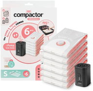 Compactor Travel set with electric vacuum pump + 6 Vac&Roll S vacuum bags - Vacuum Bag