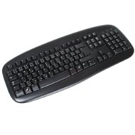 Logitech Wert Keyboard CZ schwarz - Tastatur