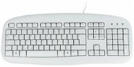Logitech Value Keyboard CZ, white - Keyboard