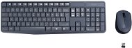 Logitech Wireless Combo MK235 CZ grey - Keyboard and Mouse Set