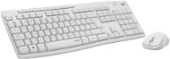 Keyboard and Mouse Set Logitech Wireless Combo MK295, White (US INT) - Set klávesnice a myši