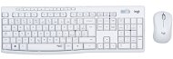 Logitech Wireless Combo MK295, biela – CZ/SK - Set klávesnice a myši