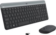 Set klávesnice a myši Logitech Slim Wireless Combo MK470 CZ - Set klávesnice a myši