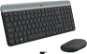 Logitech Slim Wireless Combo MK470 Graphite - US INTL - Keyboard and Mouse Set