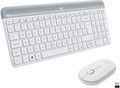 Logitech Slim Wireless Combo MK470, bílá - US