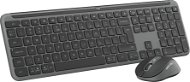 Logitech MK950 Graphite, US INTL - Set klávesnice a myši