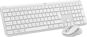 Logitech MK950 White, US INTL - Set klávesnice a myši