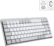 Logitech MX Mini Mechanical für Mac Pale Grey - US INTL - Tastatur