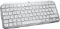 Billentyűzet Logitech MX Keys Mini For Mac Minimalist Wireless Illuminated Keyboard, Pale Grey - US INTL - Klávesnice