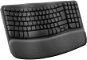 Logitech Wave Keys Wireless Ergonomic Keyboard - US INTL - Tastatur