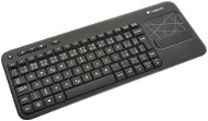 Logitech Wireless Touch Keyboard K400 CZ čierna - Klávesnica