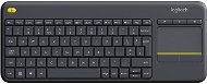 Logitech Wireless Touch KBD K400 Plus DE Black - Keyboard