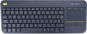 Logitech Wireless Touch Keyboard K400 Plus CZ - Klávesnica