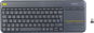 Billentyűzet Logitech Wireless Touch Keyboard K400 Plus - HU - Klávesnice